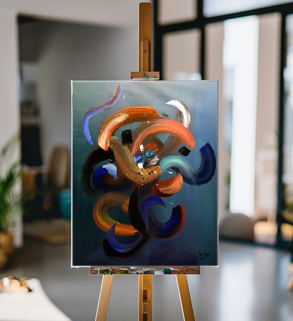 Natural Mystic 71x56cm Acrylic on Canvas