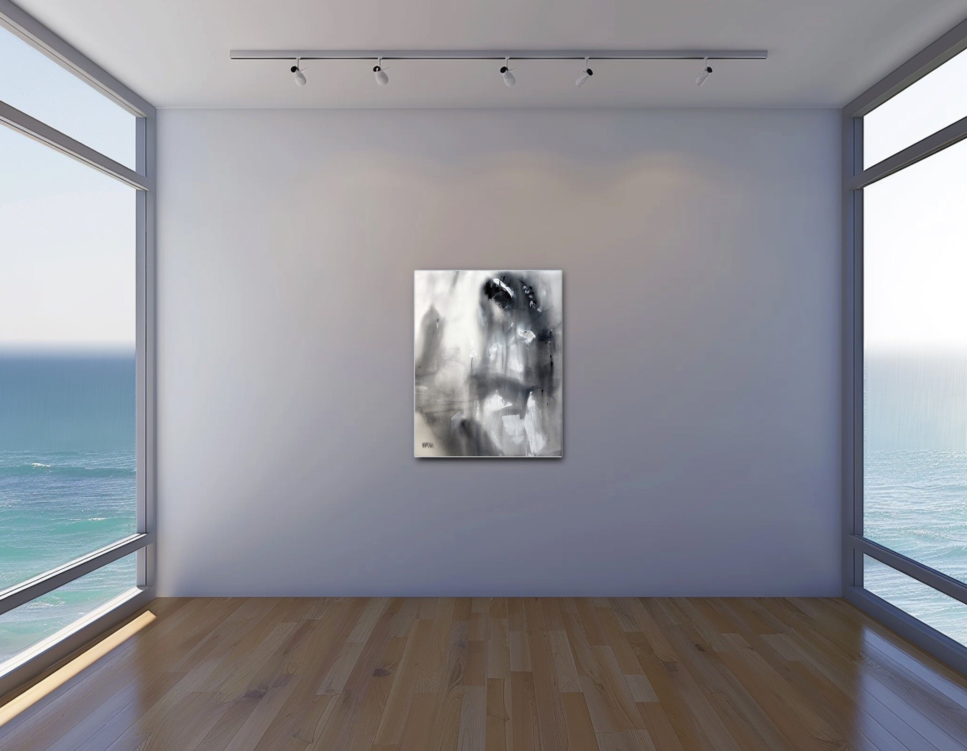The Candle 71x56cm Acrylic on Canvas