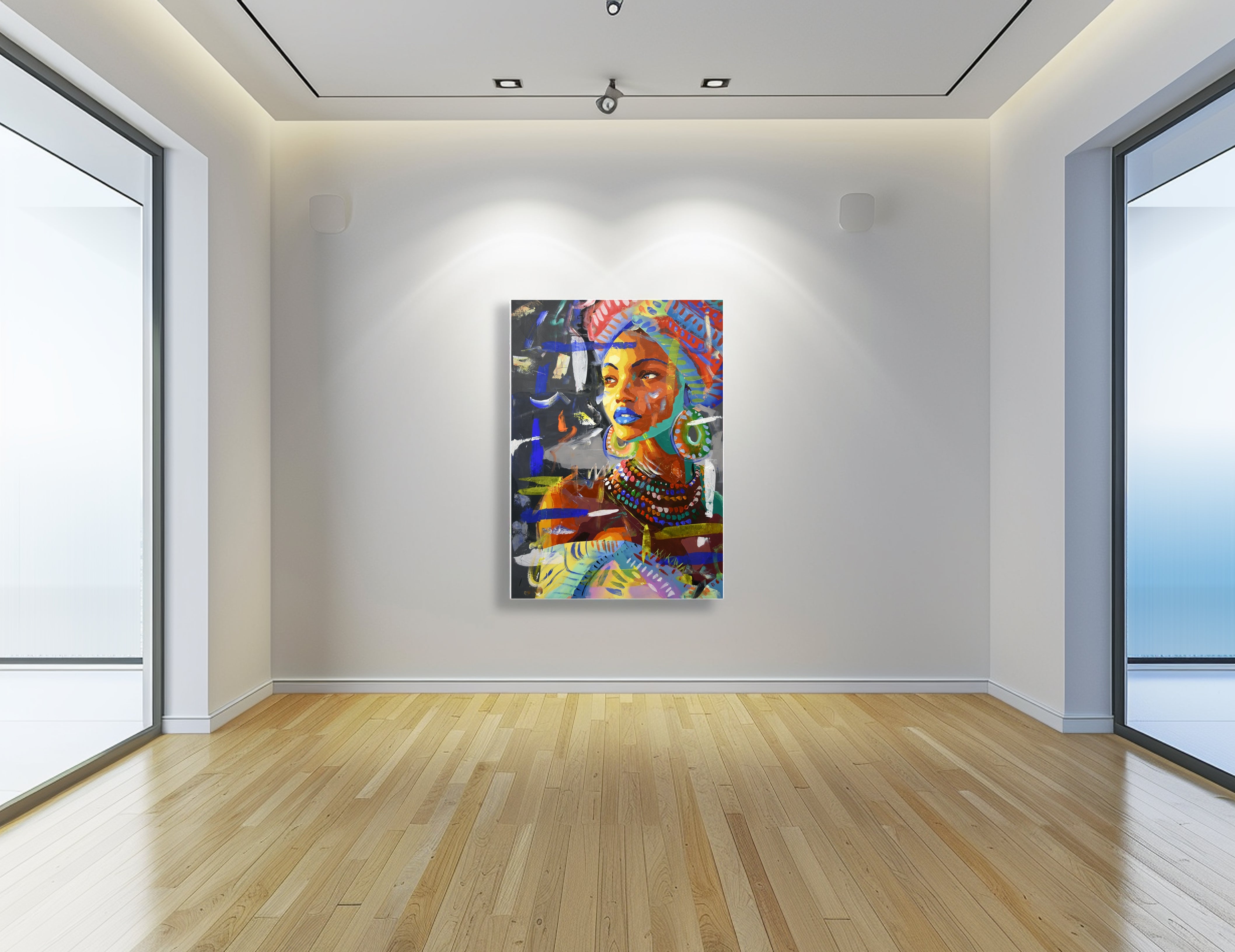 Embrace the Horizon 120x85cm Acrylic on Canvas