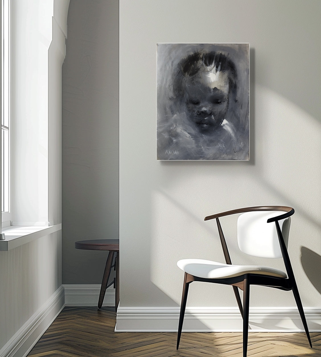 Reflections  71x56cm Acrylic on Canvas