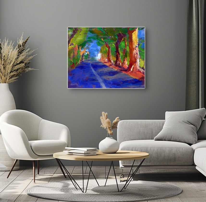 The Way Home 56x71cm Oil on Canvas