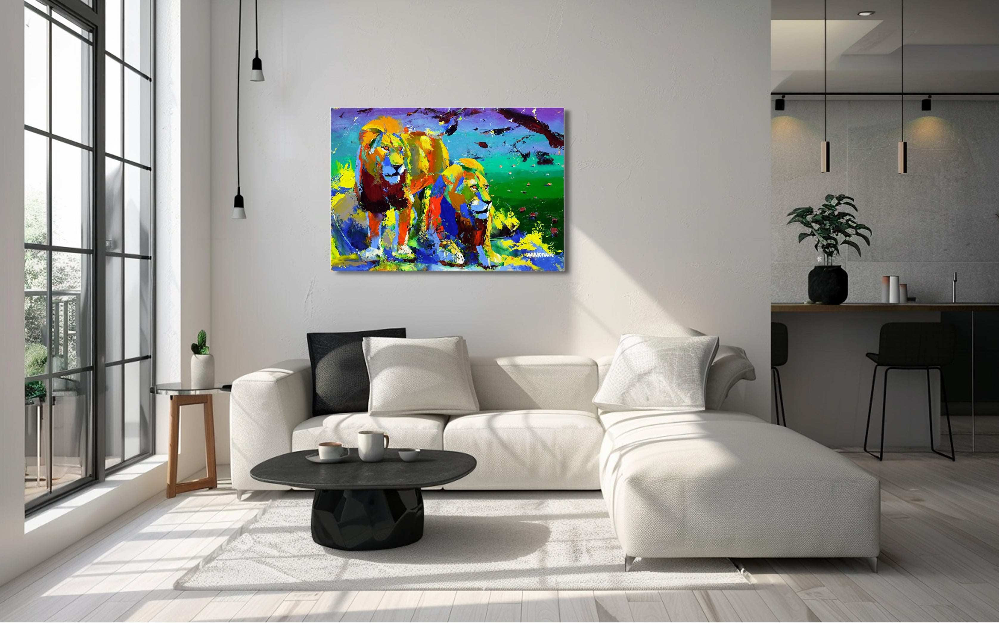 Kings' Valley 70x100cm Oil on Canvas