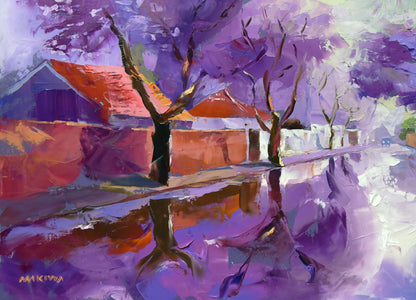 After the Rain 50x70cm Oil On Canvas