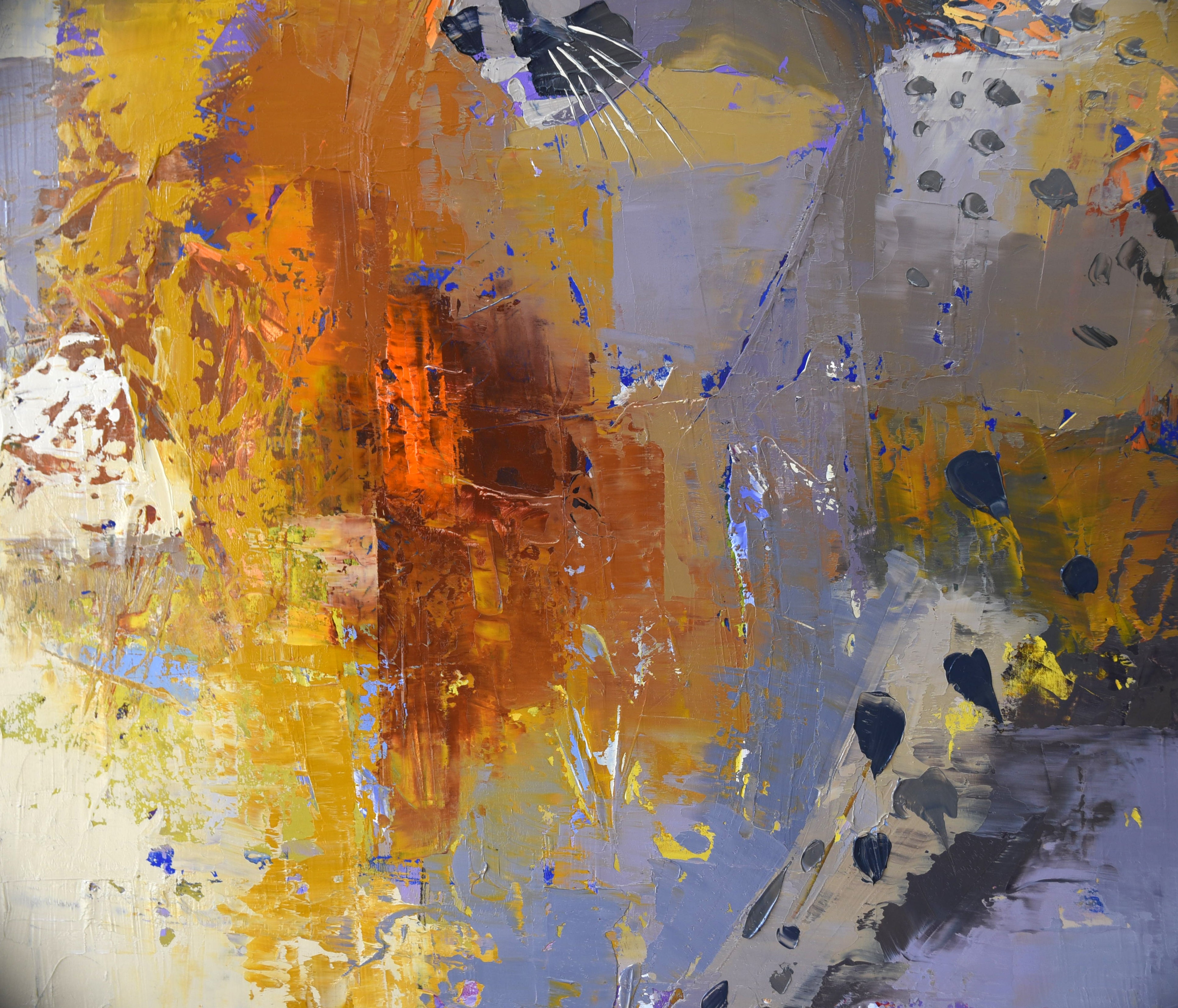 Silent Velocity 60x130cm Oil On Canvas