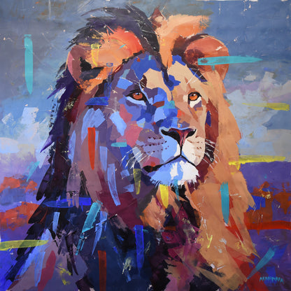 Dawn Watchman 140x140cm Acrylic on Canvas