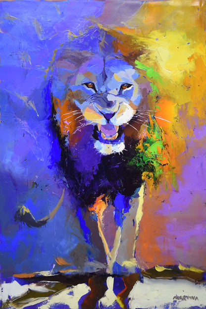 Dominion 120x80cm Oil On Canvas