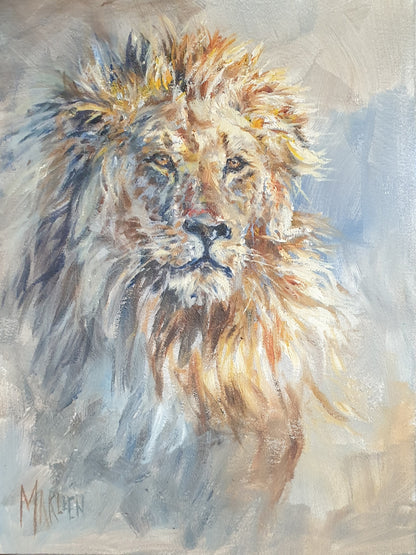 Monarch 40x30cm Oil on Canvas