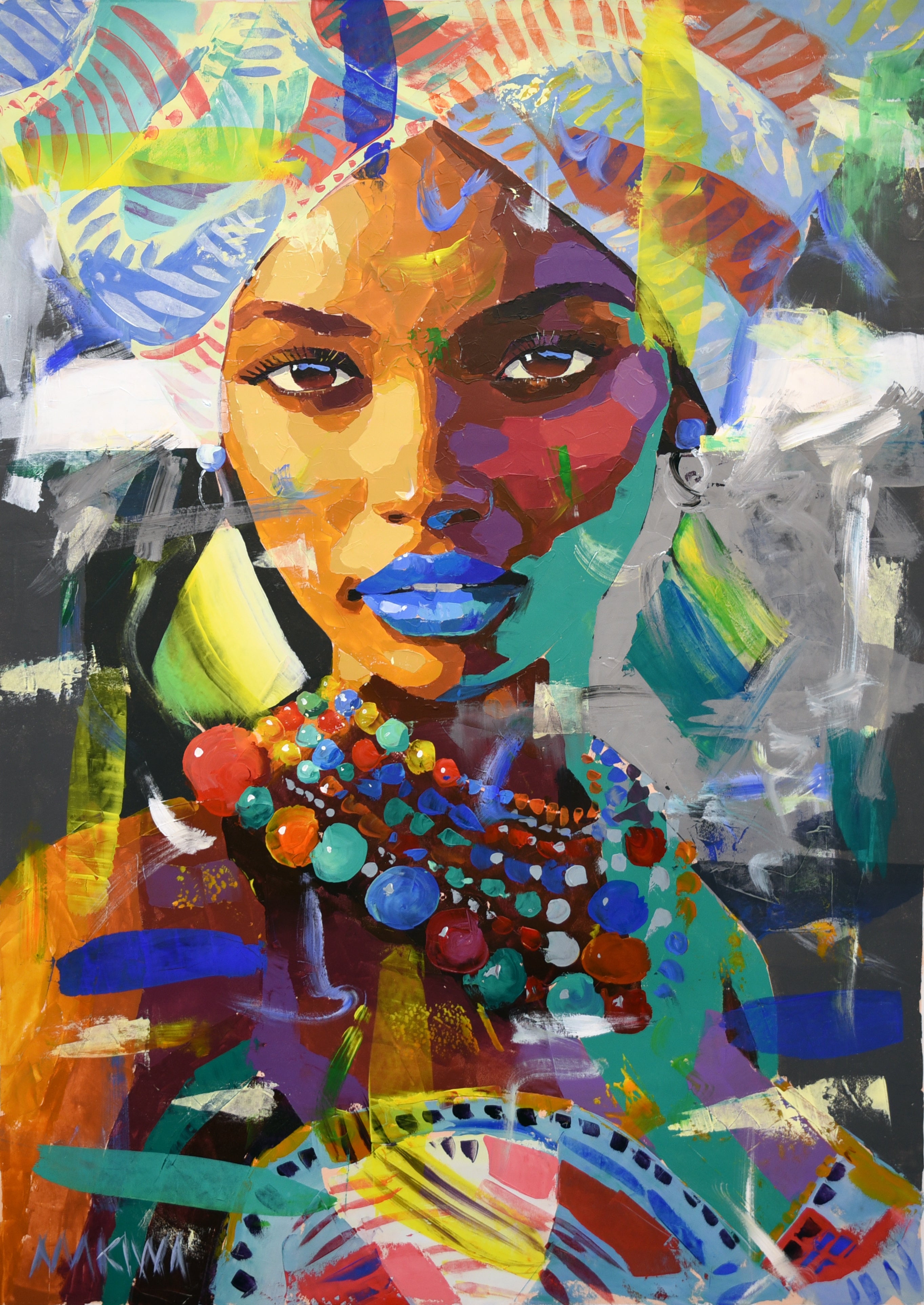 Radiant Soul 120x85cm Acrylic on Canvas