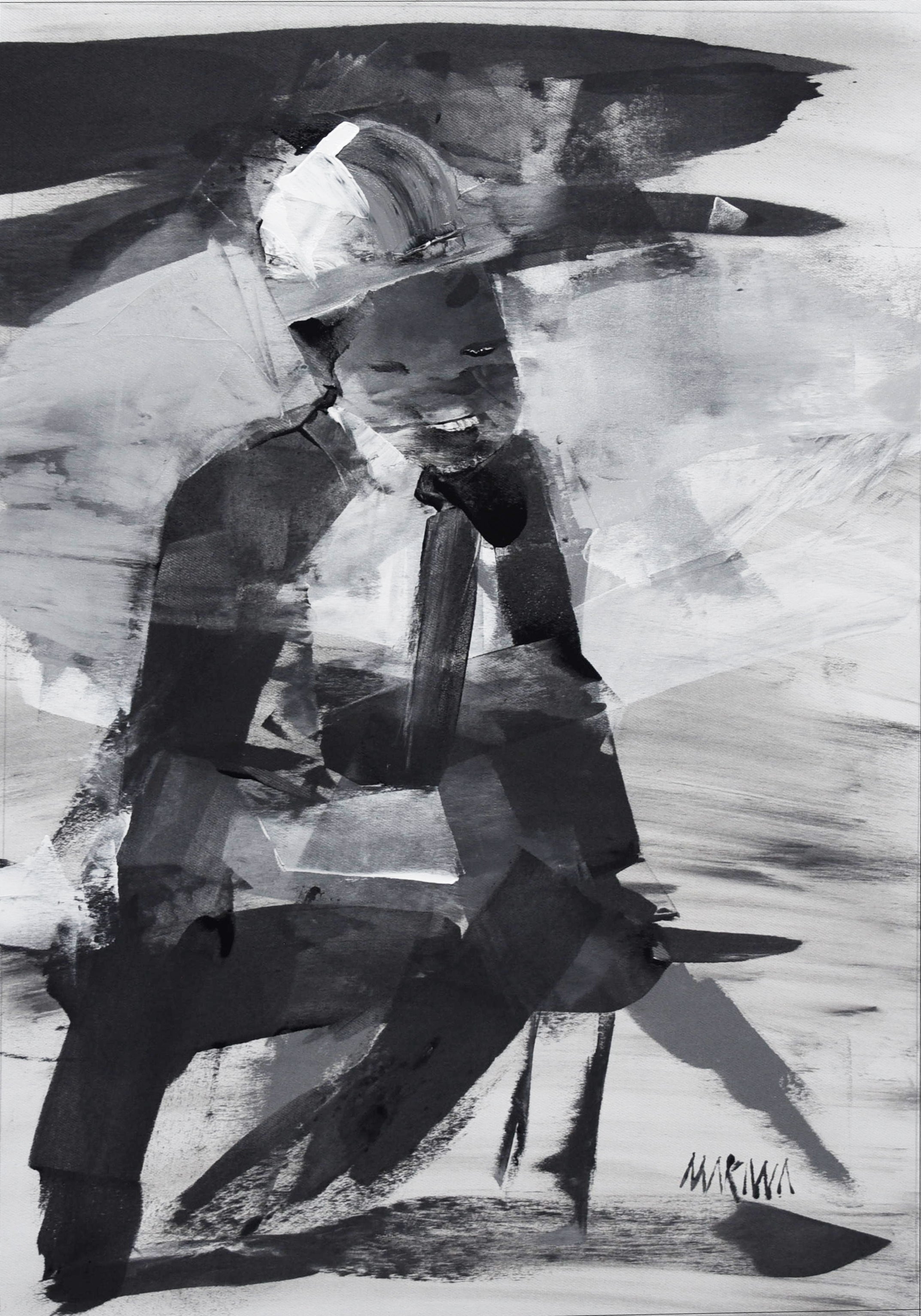 Saturday Afternon 50x35cm Acrylic On Canvas