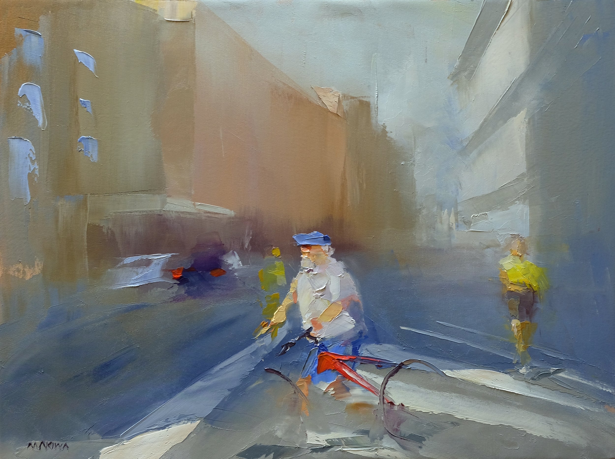 Urbanites 1 Series II 30x40cm Oil on Canvas