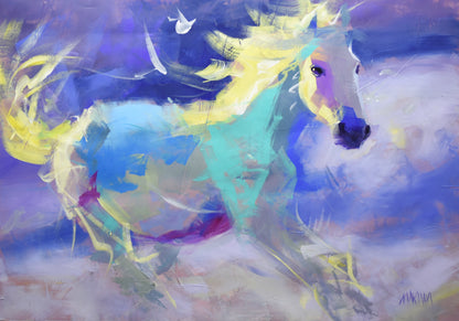 Wings of the Wind 70x100cm Acrylic On Canvas