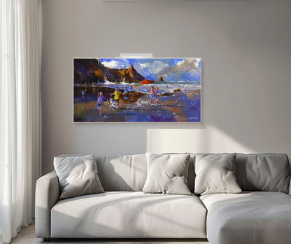 Still Daylight 45x90cm Oil On Canvas