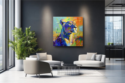 Celestial Huntress 120x120cm Acrylic on Canvas