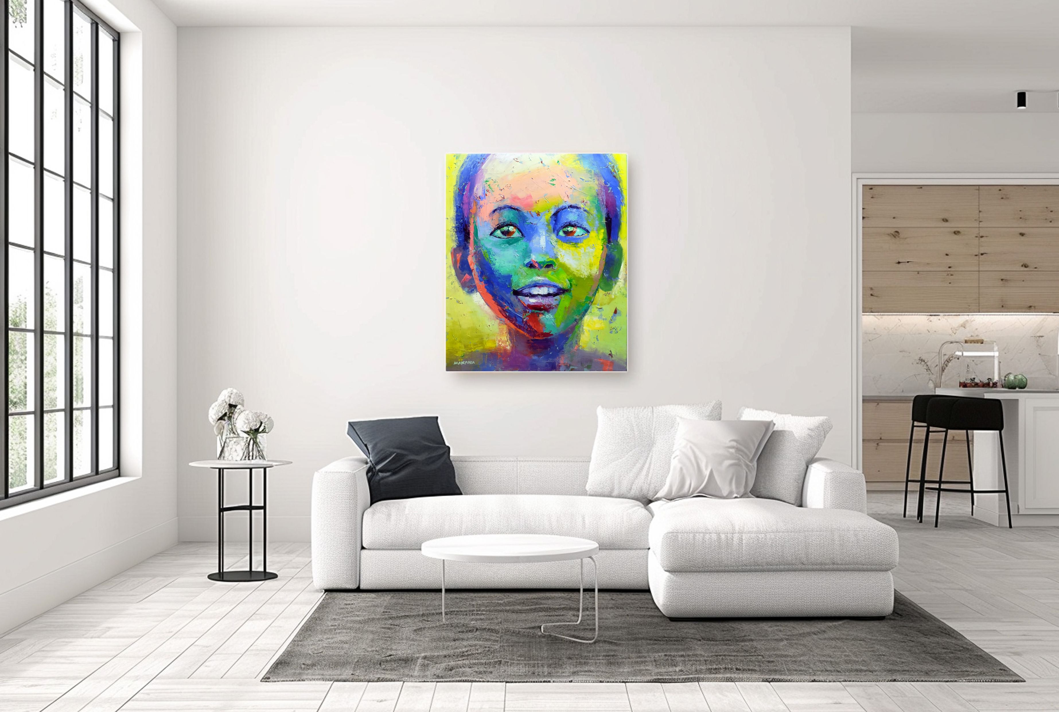 Anticipation 120x100cm Oil On Canvas