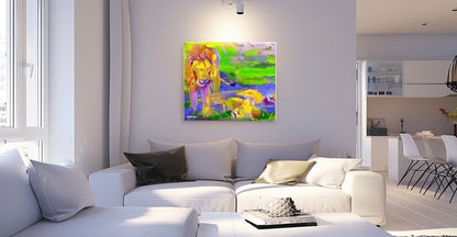 My Sleeping Brother 68x80cm Oil On Canvas