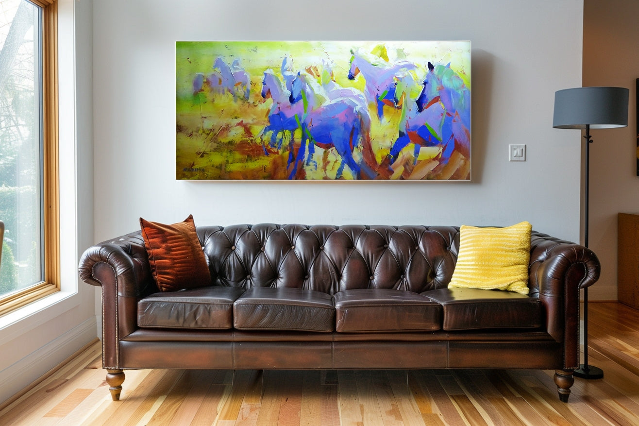 Dawn Break 180x80cm Oil on Canvas