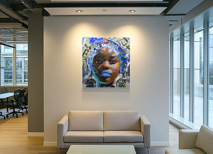 Crown of Light 105x100cm Acrylic on Canvas