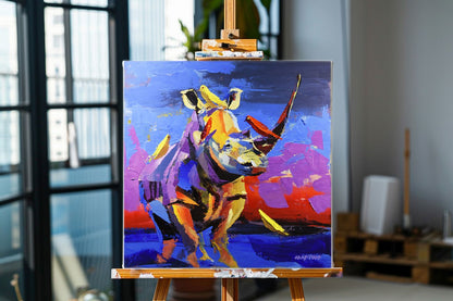 Defiant Grace 55x55cm Acrylic On Canvas