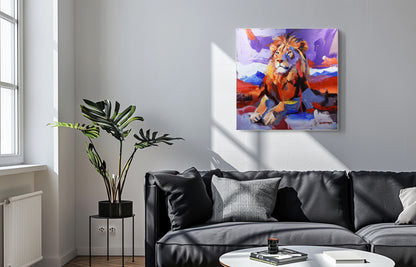 Beyond The Horizon  80x80cm Acrylic On Canvas