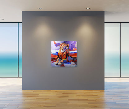 Beyond The Horizon  80x80cm Acrylic On Canvas