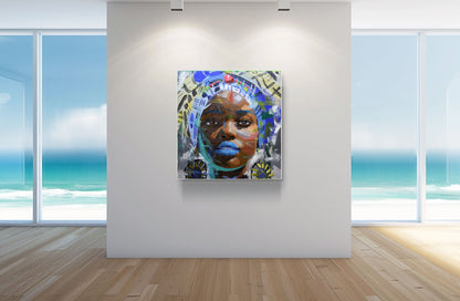 Crown of Light 105x100cm Acrylic on Canvas