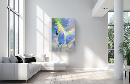 The Untamed Light 100x70cm Acrylic On Canvas