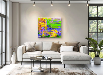 My Sleeping Brother 68x80cm Oil On Canvas