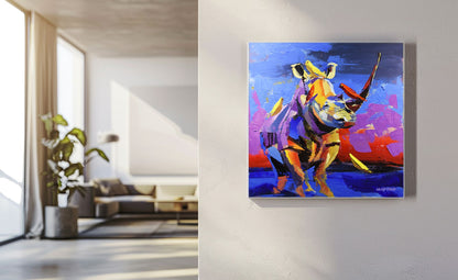 Defiant Grace 55x55cm Acrylic On Canvas