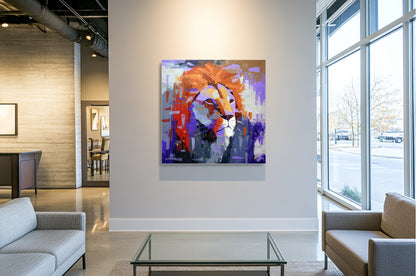 Echoes of the Wild 120x120cm Acrylic On Canvas