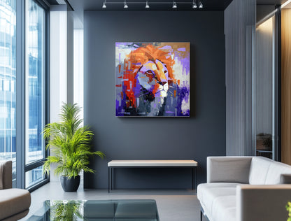 Echoes of the Wild 120x120cm Acrylic On Canvas