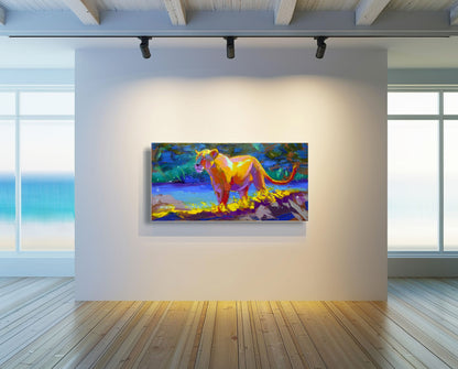 Queen Of The Riverbanks 60x120cm Oil On Canvas