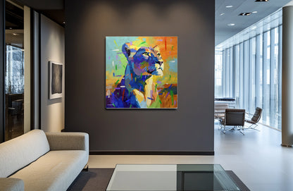 Celestial Huntress 120x120cm Acrylic on Canvas