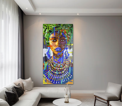 Beaded Elegance 200x100cm Acrylic on Canvas