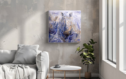 The Quiet March 55x55cm Acrylic On Canvas