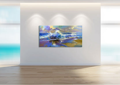 Where the Light Waits 55x110cm Oil On Canvas