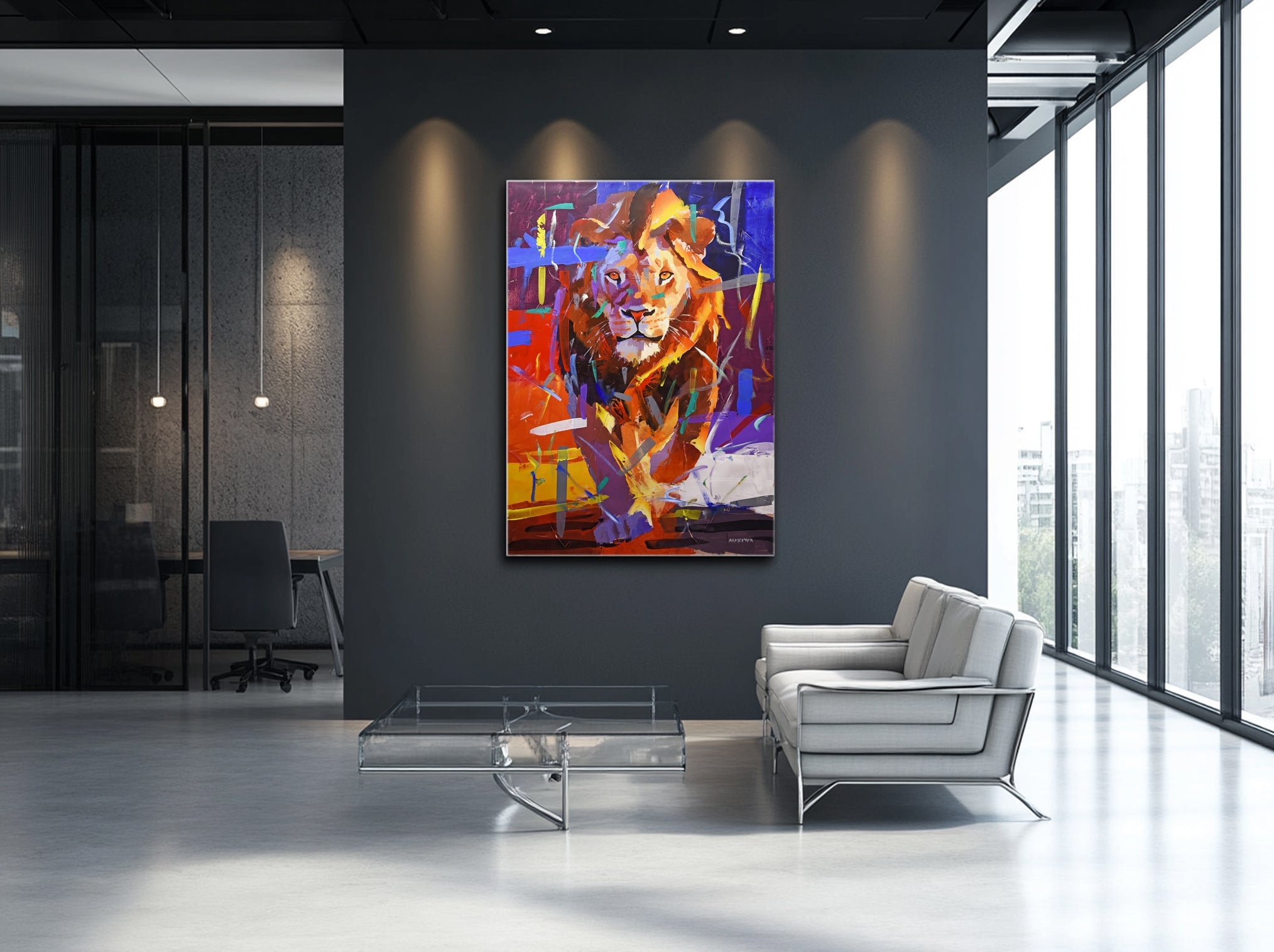 Return of The King 140x100cm Acrylic On Canvas.jpg