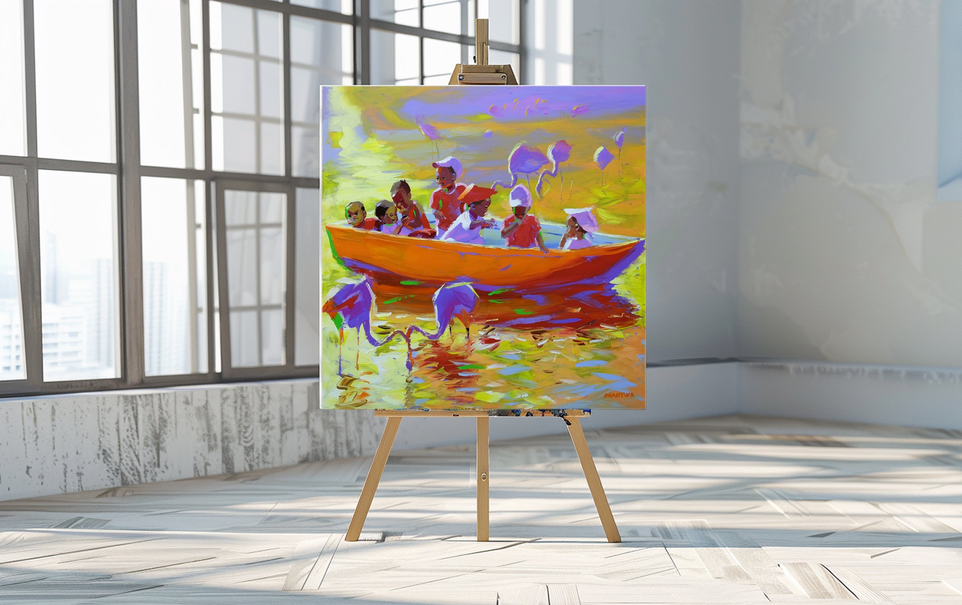 The Red Boat 120x120cm R105 000.jpg