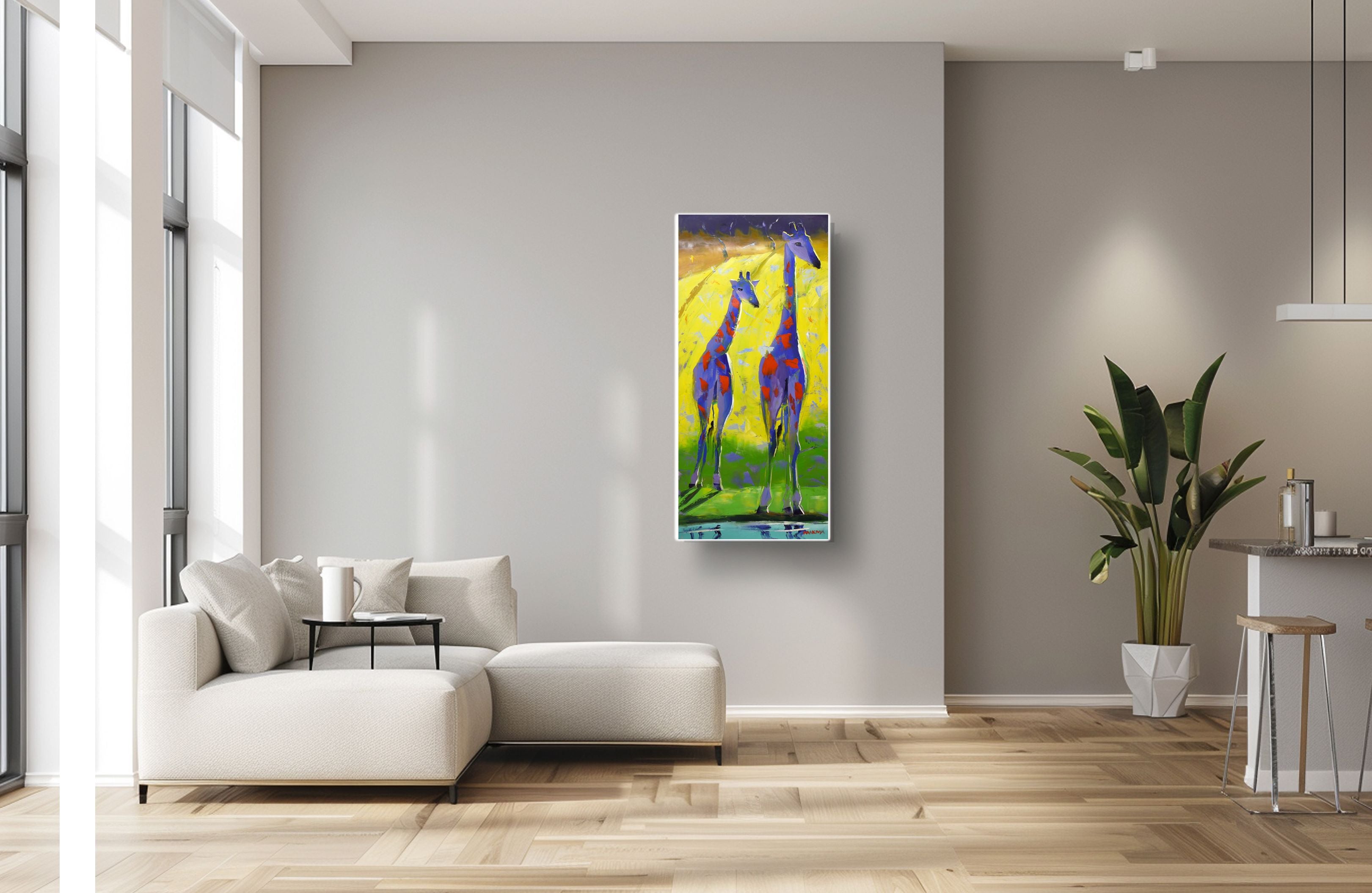 Tall Stories 130x60cm oil On Canvas