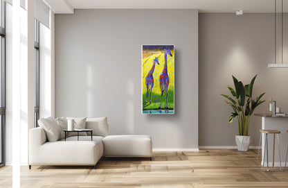 Tall Stories 130x60cm oil On Canvas