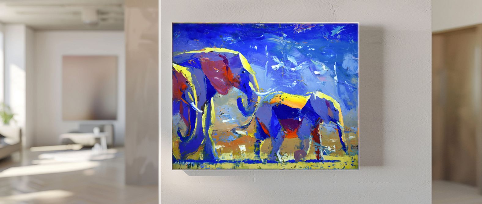 March of Dawn 56x71cm Oil On Canvas
