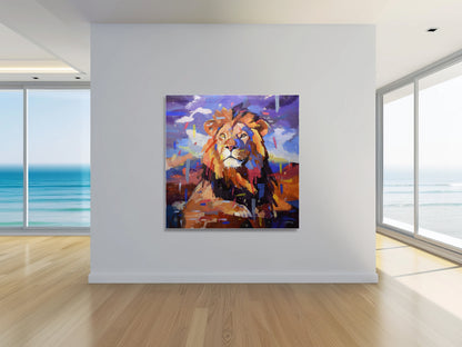 Skyward Reverie 140x140cm Acrylic on Canvas