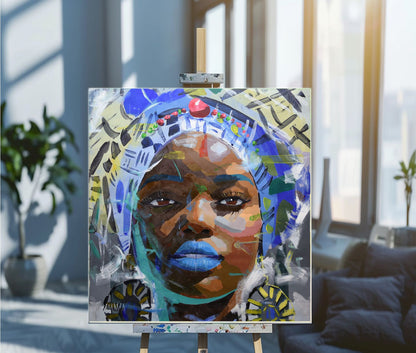 Crown of Light 105x100cm Acrylic on Canvas